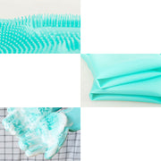 Gant de toilettage en silicone pour chien et chat