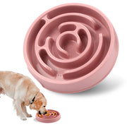 Gamelle anti-glouton en silicone pour chien
