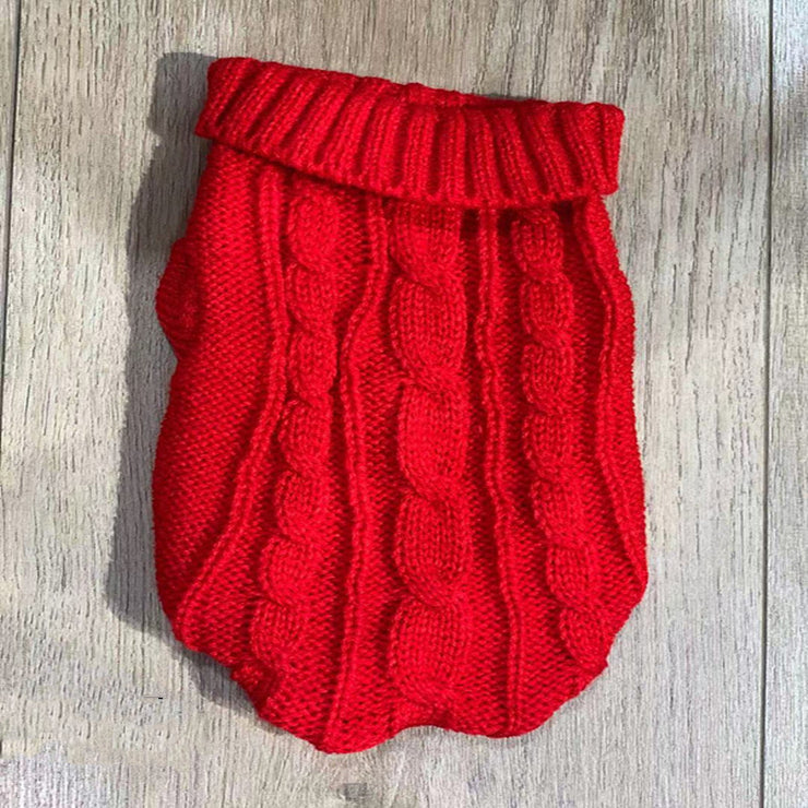 Pull épais pour petit chien automne-hiver