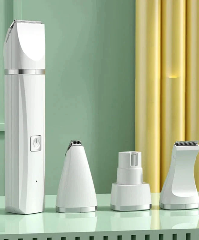 Kit de toilettage électrique 4 en 1 pour animaux