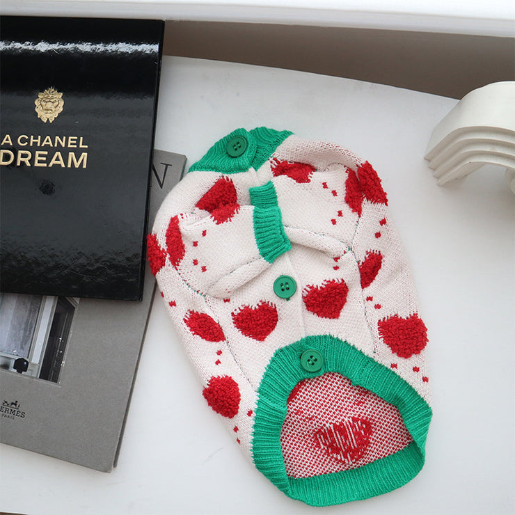 Pull chaud pour chien automne-hiver