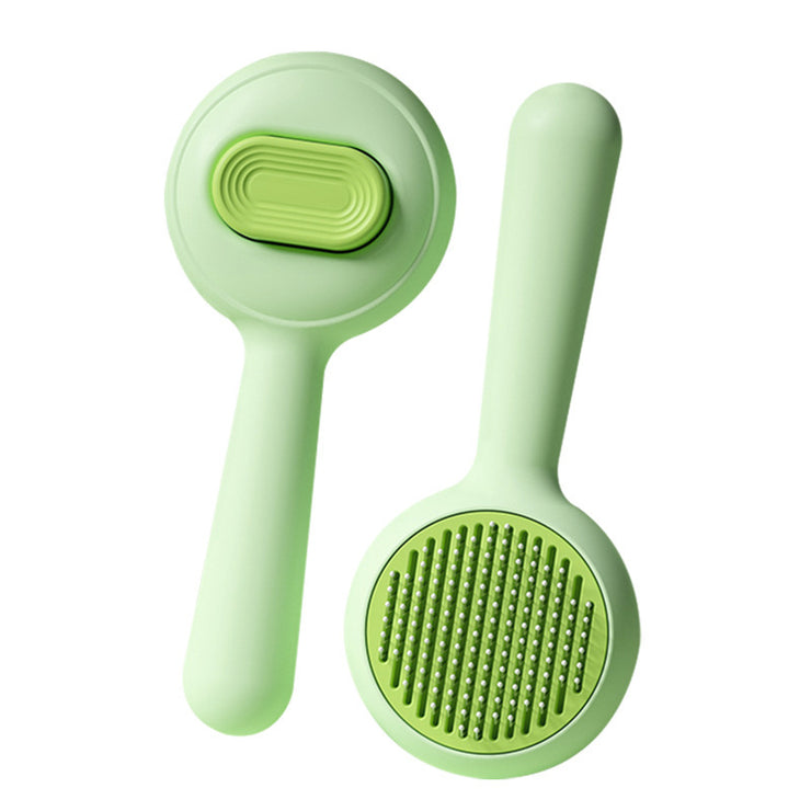 Brosse anti-poils pour chat et chien en acier inoxydable