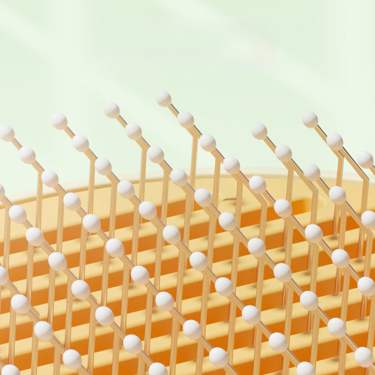 Brosse anti-poils pour chat et chien en acier inoxydable