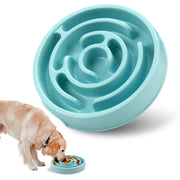 Gamelle anti-glouton en silicone pour chien