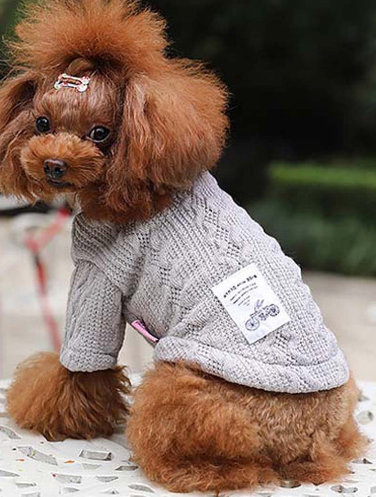 Pull épais pour petit chien automne-hiver
