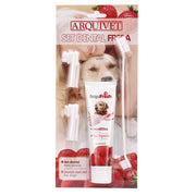 Set dentifrice et brosse à dents pour animaux