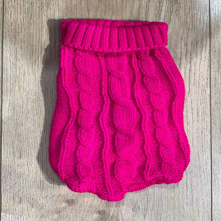 Pull épais pour petit chien automne-hiver