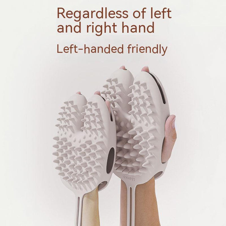 Gants de toilettage chien et chat Brosse anti-poils