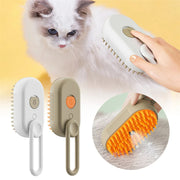 Brosse Vapeur 3 en 1 Électrique - Toilettage Professionnel Chien et Chat
