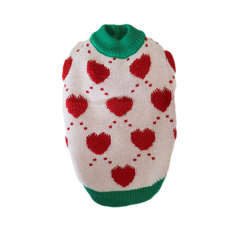 Pull chaud pour chien automne-hiver