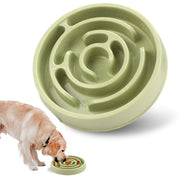 Gamelle anti-glouton en silicone pour chien