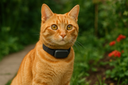 Chat avec collier GPS