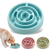 Gamelle anti-glouton en silicone pour chien