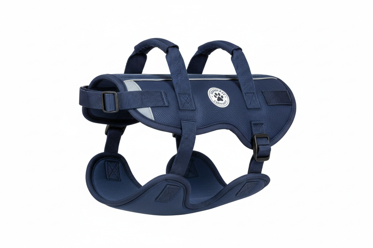 Support de Levage pour Chien - Harnais d'Aide Complet avec Poignées Rembourrées