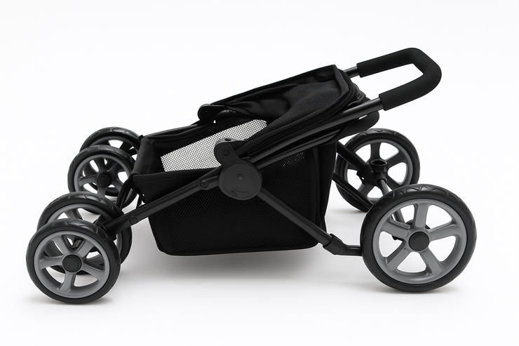 Poussette pliée - Praticité