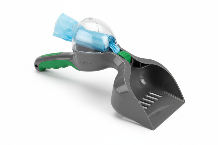 Ramasse-crottes avec sachet intégré