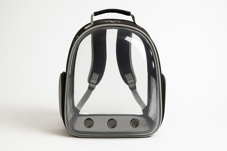 Sac à dos transparent vue de face